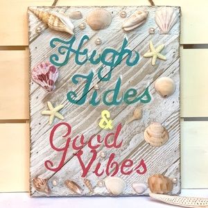 Beach Decor- Surf Art - Beach Sign - Home Decor